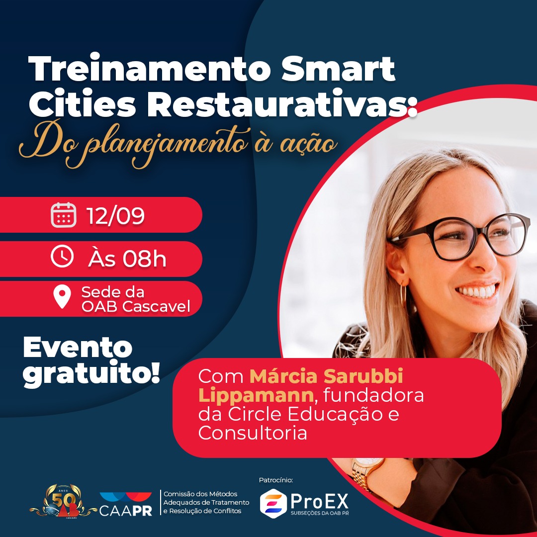 Smart Cities é tema de treinamento da OAB Cascavel